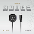 شارژر ساعت لِولو مدل LEVELO OTTO TYPE C APPLE WATCH WIRELESS CHARGER CABLE