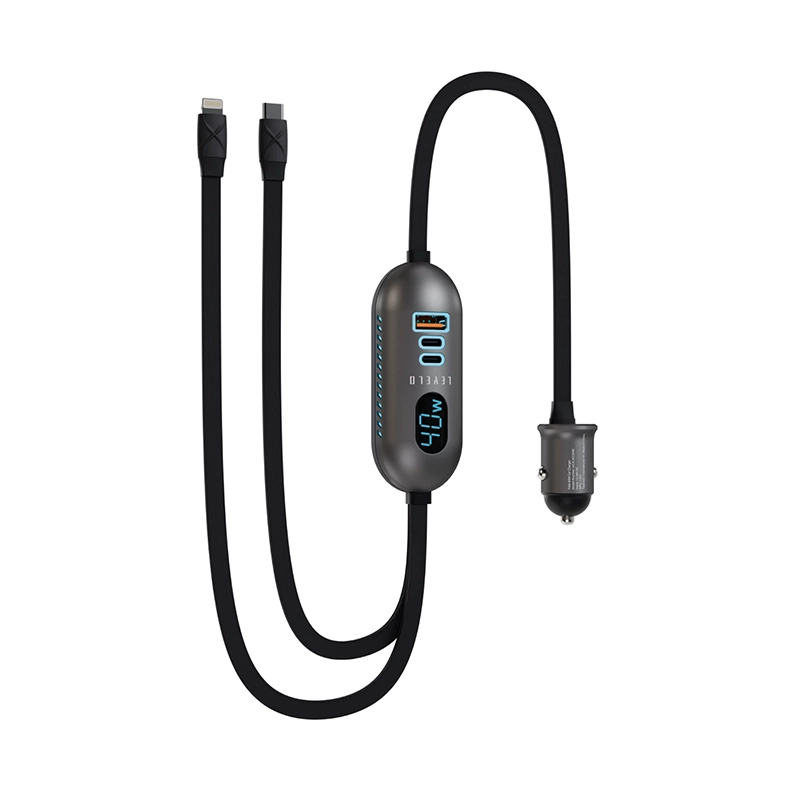 شارژر فندکی 84W لِولو مدل LEVELO POLIX FAST CAR CHARGER