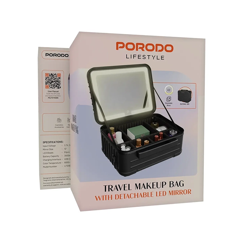 کیف لوازم آرایش پرودو مدل TRAVEL MAKE UP BAG PDLFST182
