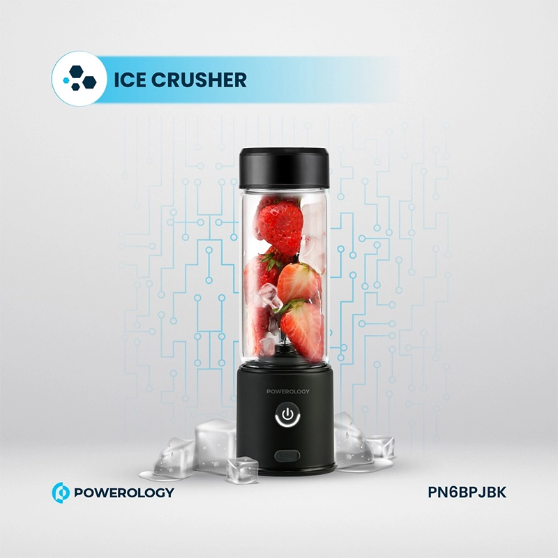 مخلوط کن و شیکر 6 تیغهPOWEROLOGY مدل BLADE PORTABLE JUICER 