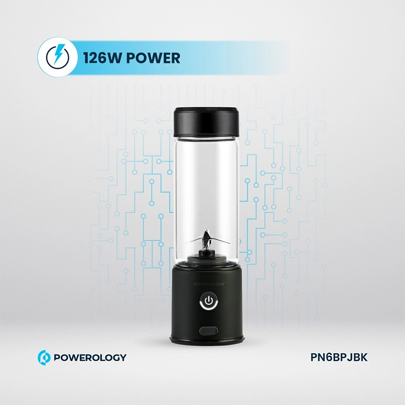 مخلوط کن و شیکر 6 تیغهPOWEROLOGY مدل BLADE PORTABLE JUICER 
