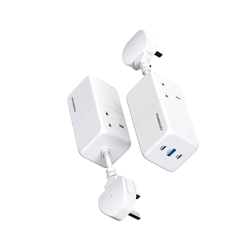 آداپتور و چندراهی POWEROLOGY مدل 65W POWER STRIP 3PORTS PWPS65W