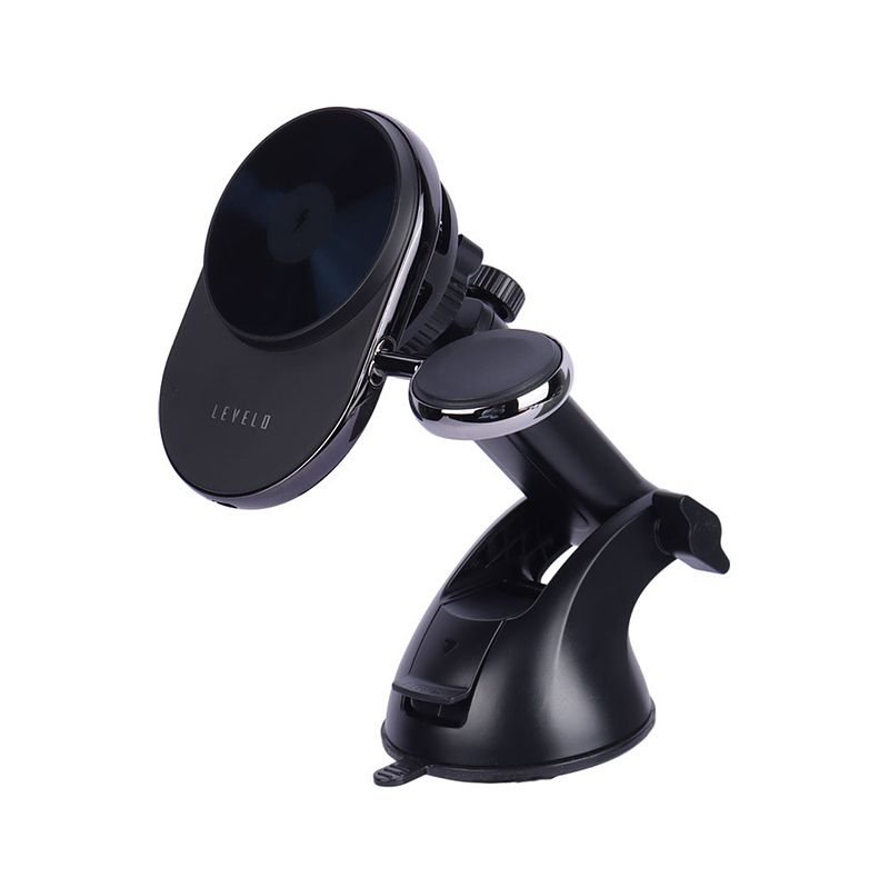 هولدر وایرلس دوکاره LEVELO مدل SIENA 2IN1 LVLS21WCBK 15W