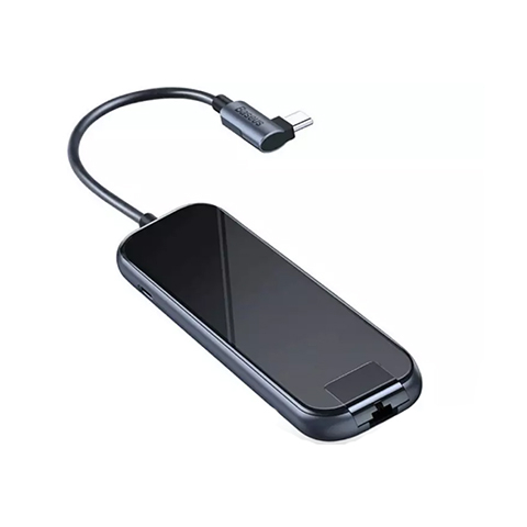 هاب چندکاره تایپ سی پورت LAN بیسوس مدل BASEUS SUPERLATIVE UCN3275