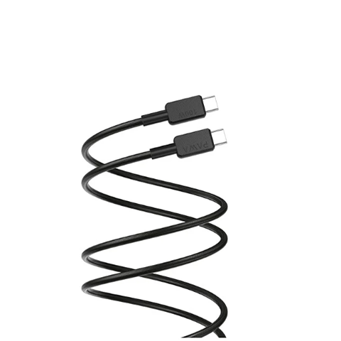 کابل شارژ تایپ C به 100W C پاوا مدل PAWA 12B100CC