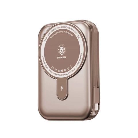 پاوربانک مگسیف 10000MAH گرین لاین