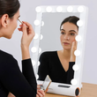 PORODO HOLLYWOOD VANITY LIGHTED MIRROR LFS162