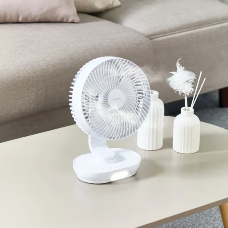Green Line Rechargeable Desktop Fan Model GREEN LION 8 DESKTOP FAN GN8INDSKFWH