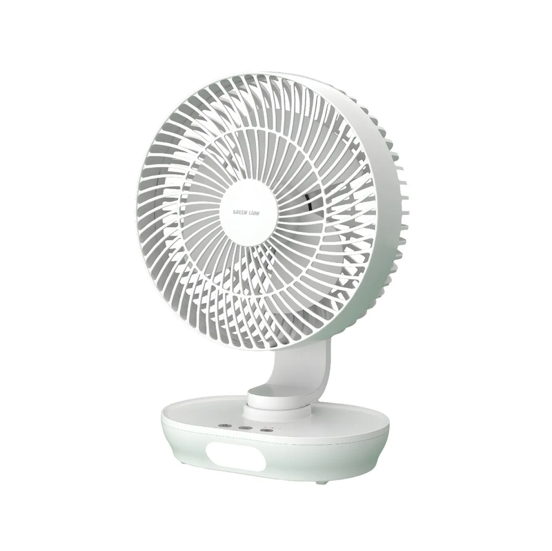 Green Line Rechargeable Desktop Fan Model GREEN LION 8 DESKTOP FAN GN8INDSKFWH