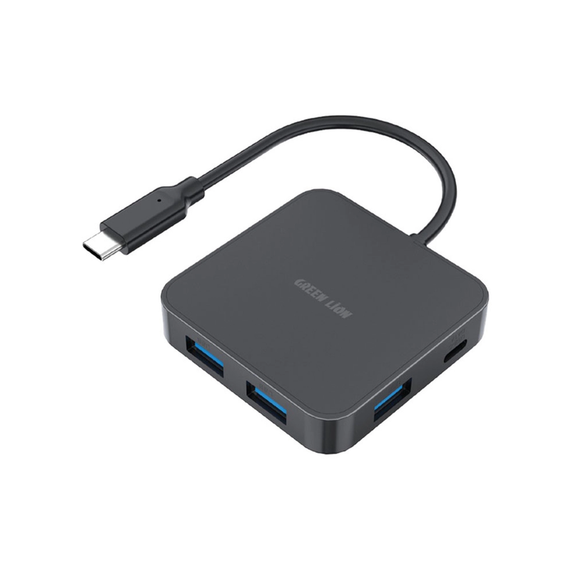 GREEN LION 7 IN 1 USB-C HUB GHB-7 GNGHUB7N1BK