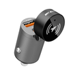 شارژر فندکی و ردیاب گرین لاین مدل GREEN LION TRACKER DUAL PORT CAR CHARGER GL-CC15
