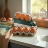 تخم مرغ پز 3 تایی گرین لاین مدل GREEN LION TRIO EGG COOKER GL-EC22