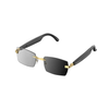 عینک آفتابی فتوکرومیک هوشمند پاورولوژی مدل POWEROLOGY CANNES SMART AUDIO SUNGLASSES PWHY1006GDBK