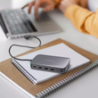 هاب تایپ سی پاورولوژی مدل POWEROLOGY 256GB USB-C HUB & SSD DRIVE PWSDHB256