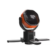 Rechargeable fan and solar power bank model PORODO SUNCHARGE OUTDOOR SOLAR FAN PDLFSTFNBK0G