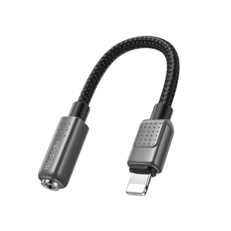 تبدیل لایتنینگ به جک 3.5 میلی متری مک دودو مدل MCDODO FOR LIGHTNING TO DC3.5MM FEMALE DIGITAL AUDIO CABLE CA-501