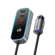 شارژر فندکی 5 پورت 107 وات مک دودو مدل MCDODO DIGITAL DISPLAY CAR CHARGER 5 PORT 107W CC-190