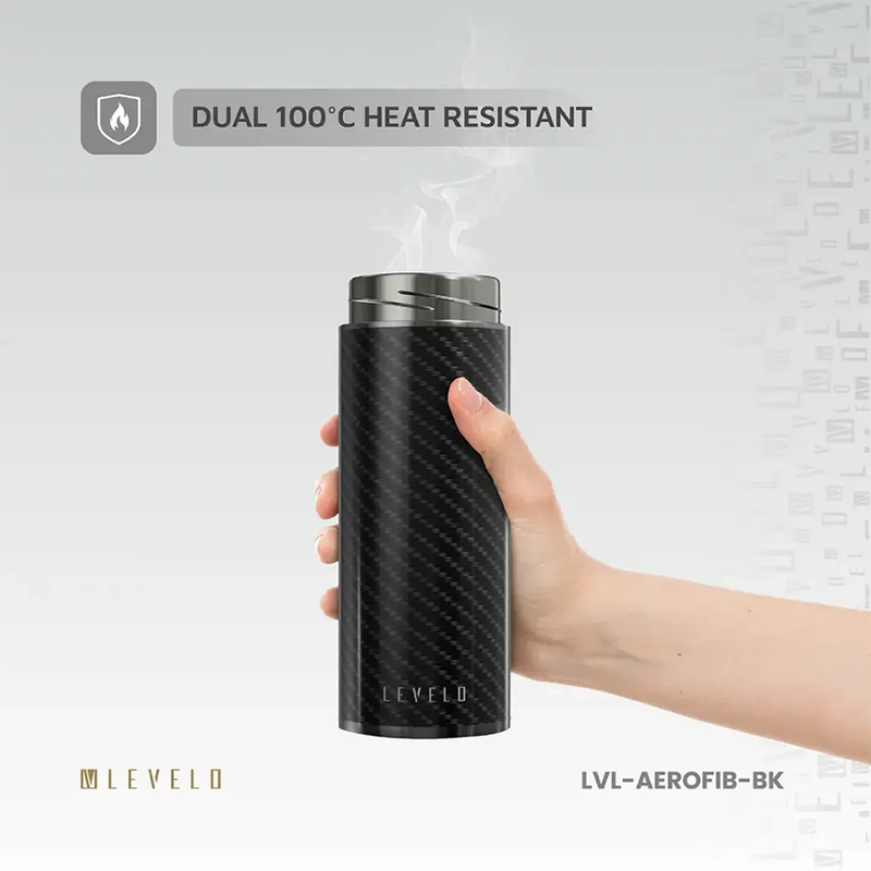 فلاسک قابل حمل LEVELO مدل AEROFIBER 