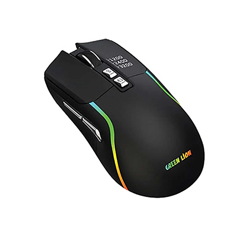 موس بی سیم گیمینگ گرین لاین مدل GREEN LION GAMING MOUSE GL-RM5