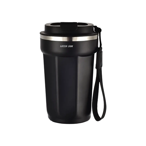 ماگ وکیوم 380 میل گرین لاین GREEN LION VACUUM MUG GNVCMC380MLBK
