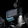 پاوربانک 10000میلی آمپر به همراه چراغ قوه پاورولوژی مدل POWEROLOGY SOLAR POWER BANK PPBDS05BK