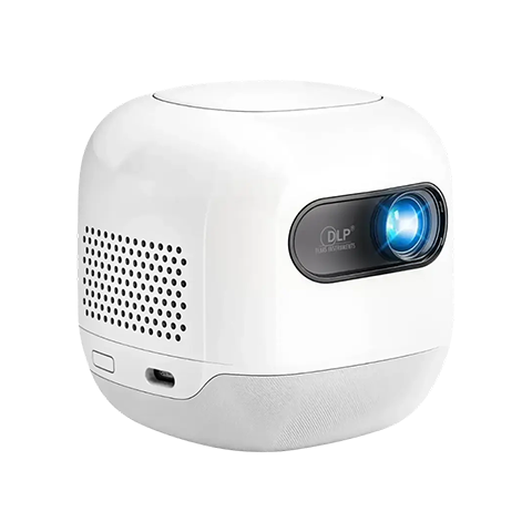 مینی ویدئو پرژکتور قابل حمل پاورولوژی مدل POWEROLOGY MINI BEAM PORTABLE PROJECTOR PWMPM2WH