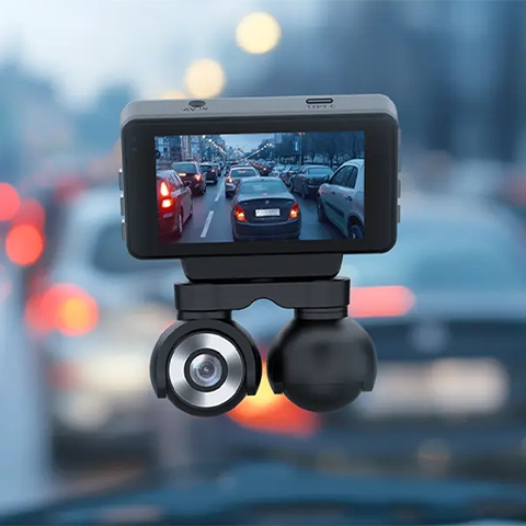 دوربین دوطرفه خودرو پاورولوژی مدل P4KCAM108