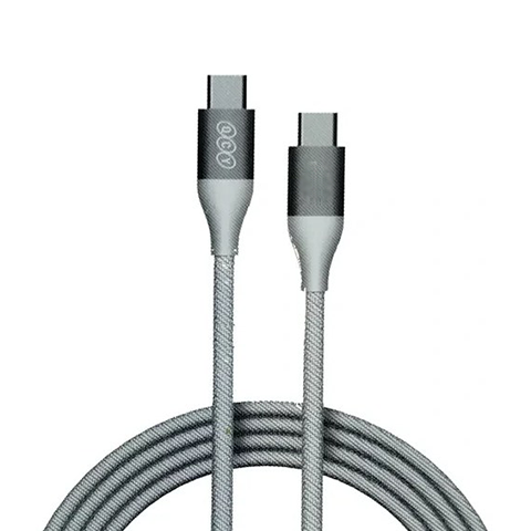 کابل شارژ کنفی 100W کیو سی وای مدل QCY DC22 DATA CABLE