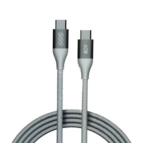 کابل شارژ کنفی 60W کیو سی وای مدل QCY DC21 DATA CABLE