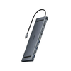 هاب 12 پورت تایپ سی گرین لاین مدل GREEN LION 12 IN 1 4K HDMI GHB-8 GN12N1CHUB