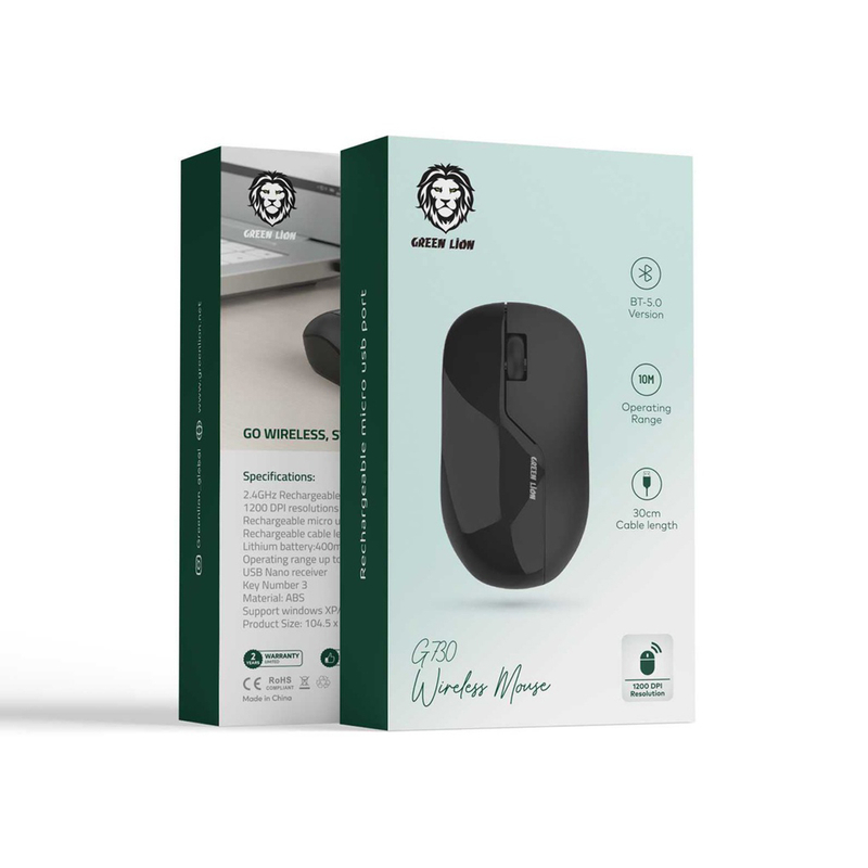 موس بی سیم GREEN LION مدل G730