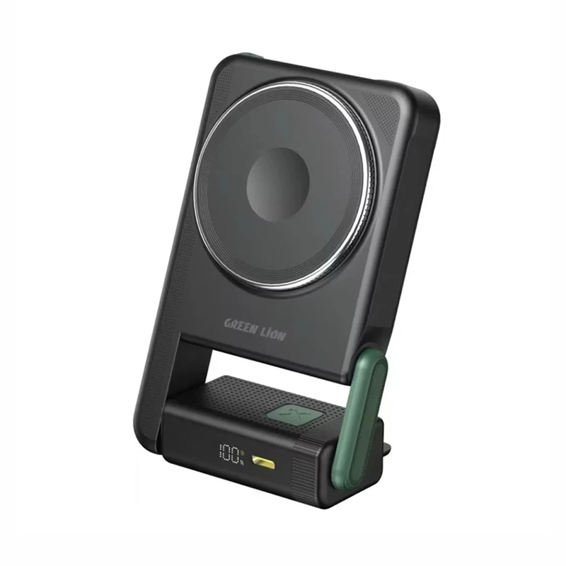 پاوربانک 10000مگ‌سیف گرین لاین مدل Green Lion Rotex MagSafe 