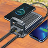 پاوربانک خورشیدی 30000 میلی آمپر گرین لاین مدل GREEN LION SOLAR X GL-PX49 GNSOL49PB30