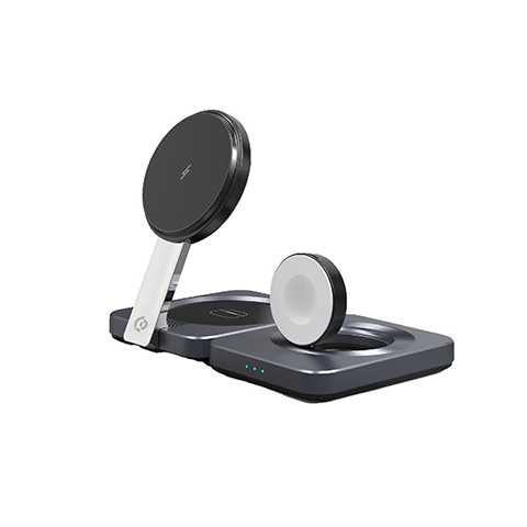 شارژر وایرلس پاورولوژی مدل POWEROLOGYQI2-15WMAGSAFE IPH15 PWCUQC027