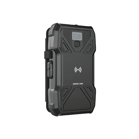 پاوربانک خورشیدی 20000 میلی آمپر گرین لاین مدل GREEN LION SOLAR 5-PANEL GL-PX27 GNSOL5PN20