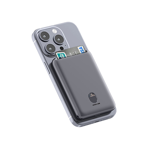 پاوربانک 5000 میلی آمپر و جاکارتی گرین لاین مدل GREEN LION VETRA GL-PX56 GNVET5PB