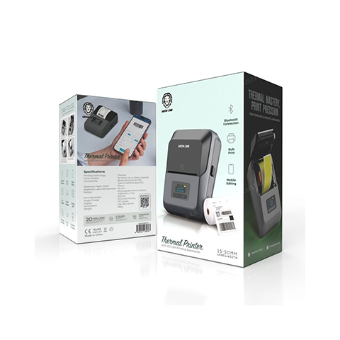 پرینتر حرارتی قابل حمل گرین لاین مدل GREEN LION THERMAL PRINTER GNTHPRINT