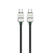 کابل شارژ 60W دو سر تایپ سی گرین لاین مدل GREEN LION USB-C TO USB-C GNELUCUC1