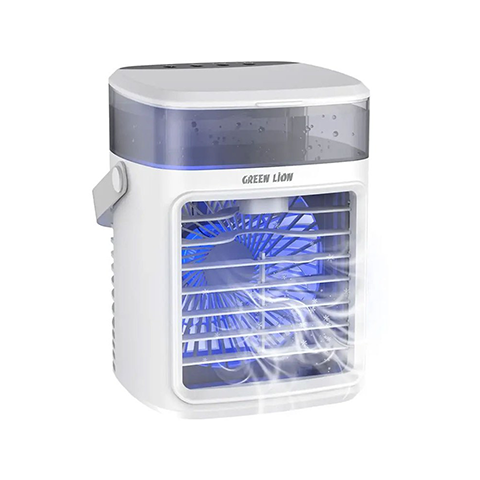 فن خنک کننده گرین لاین مدل GREEN LION RECHARGEABLE AIR COOLER  GL-AC12 GNREAC12COL