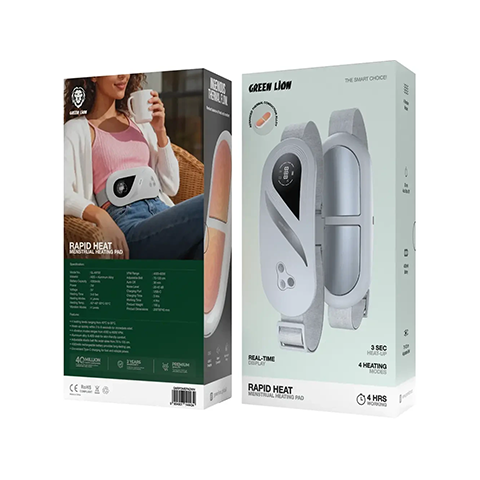 ماساژور گرم کننده قاعدگی گرین لاین مدل GREEN LION PAPID HEAT GL-MP30 GNRPDMEPAD