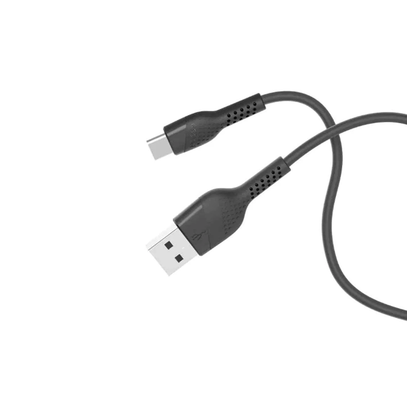 کابل یو اس بی به تایپ سی پرودو مدل PORODO PREMIUM DATA CABLE PD-C24-BK