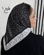 مینی اسکارف مشکی بهاره 4127