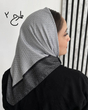 مینی اسکارف مشکی بهاره 4127