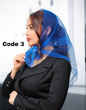 مینی اسکارف تور حاشیه گیپور 4136
