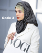 مینی اسکارف ابریشم وارداتی 4174