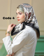 مینی اسکارف ابریشم وارداتی 4174