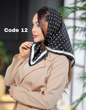 مینی اسکارف ابریشم وارداتی 4174