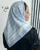 مینی اسکارف ، مینی اسکارف آبی ، آبی مه آود ، مینی اسکارف جدید ، مینی اسکارف تابستانه ، مینی اسکارف ترند 