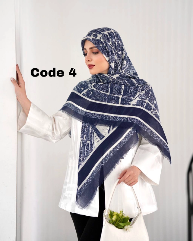 روسری نخ مودال  ،  روسری ، روسری سرمه ای ، روسری جدید ، روسری نخی ، روسری نخ پنبه ، روسری وارداتی ، روسری اورجینال ، روسری سبک ، روسری طرحدار ، روسری گلدار ، روسری بزرگ ، یگانه اسکارف 