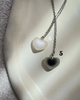 گردنبند قلب یخی 4462
